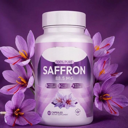 Nutritional Saffron Supplement Vegetarian Capsules