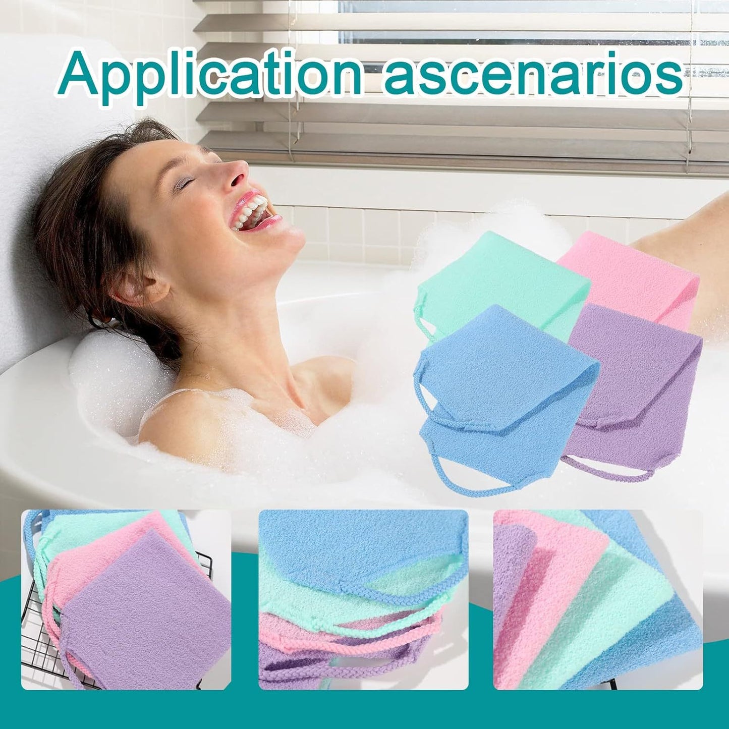 Nylon Bath Scrub