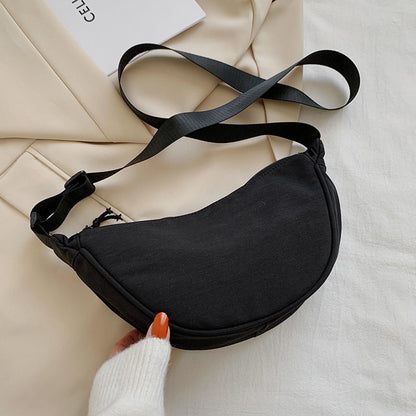 Nylon crossbody bag for women