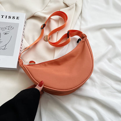 Nylon crossbody bag for women
