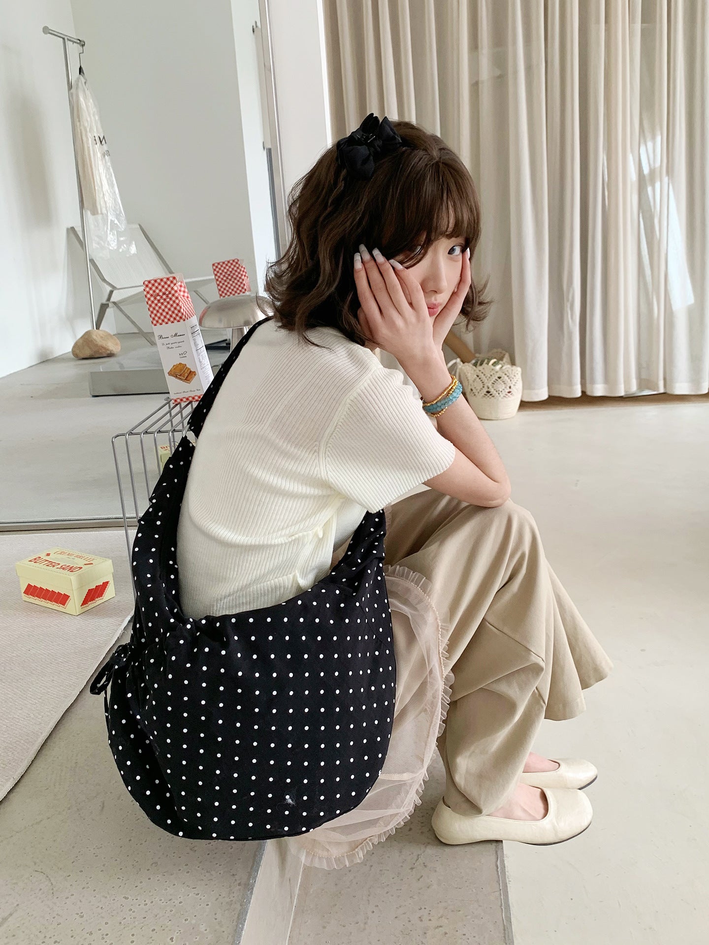 Nylon Crossbody Bag