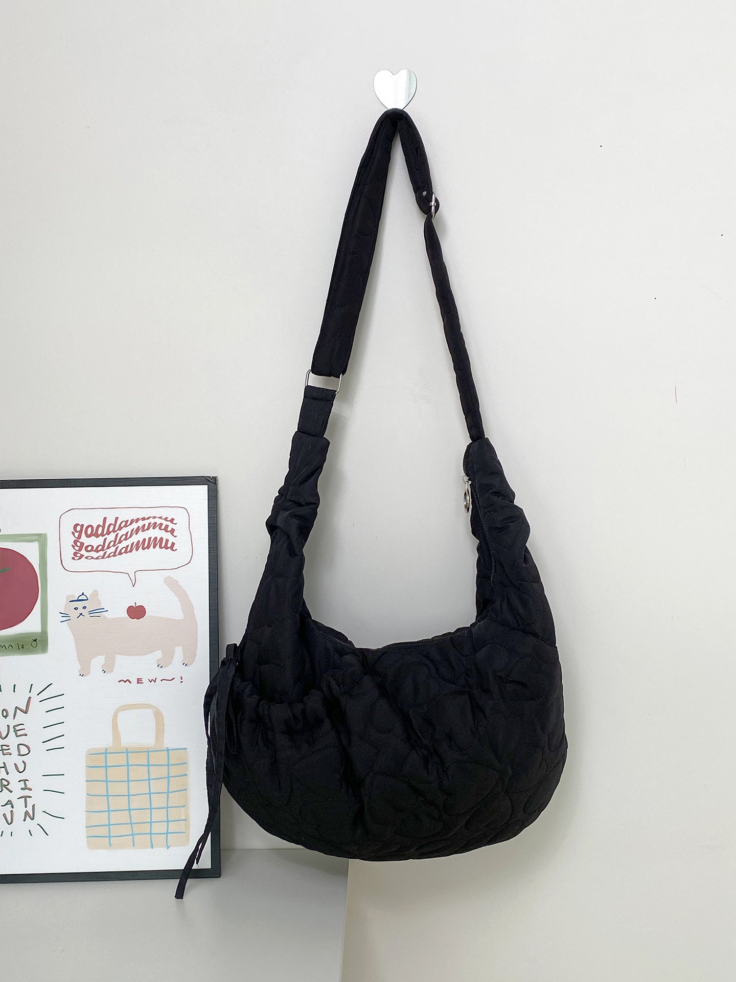 Nylon Crossbody Bag