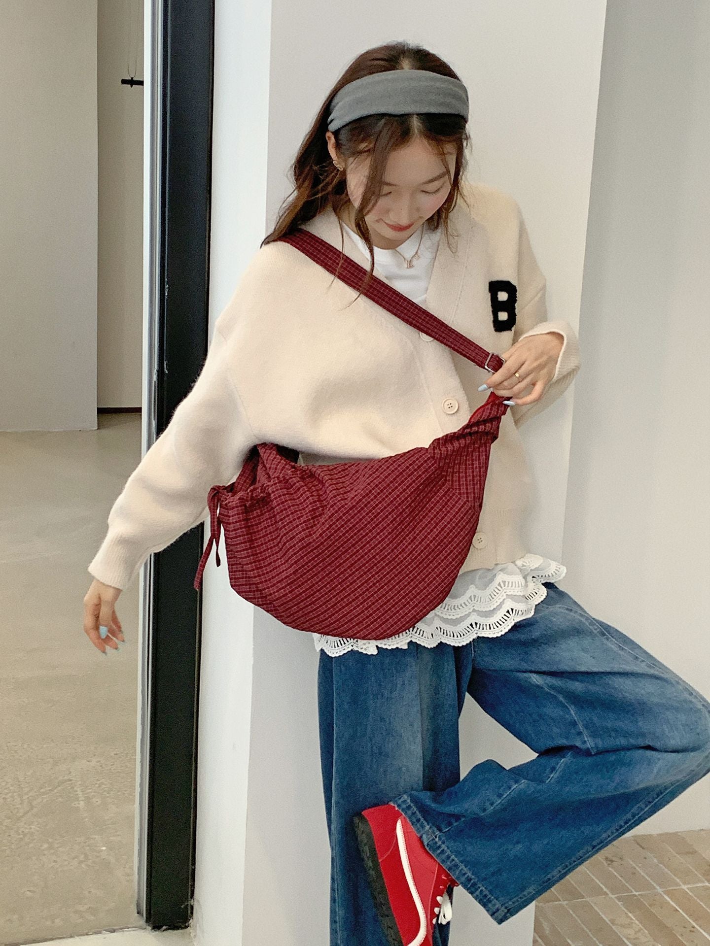 Nylon Crossbody Bag