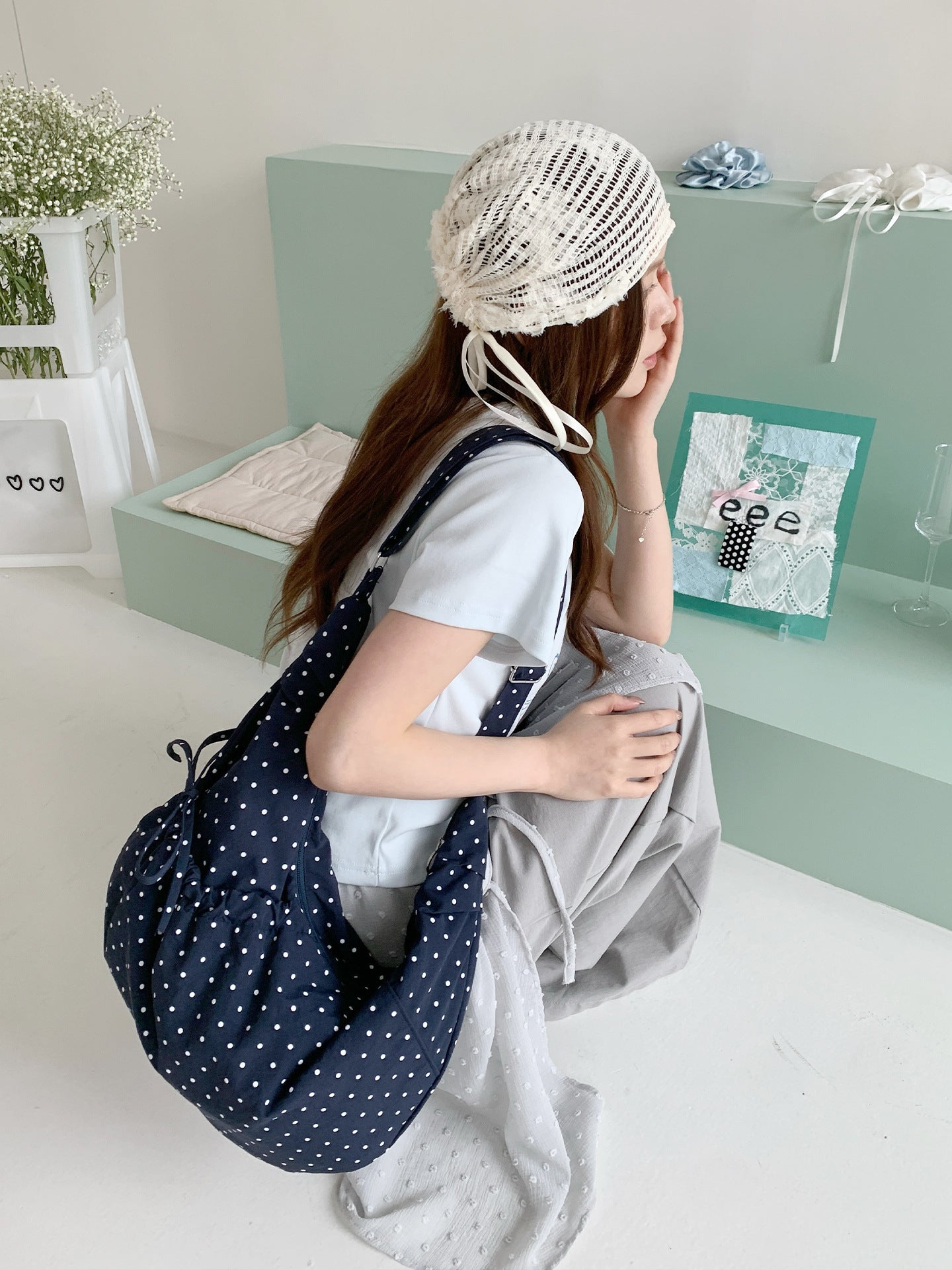 Nylon Crossbody Bag