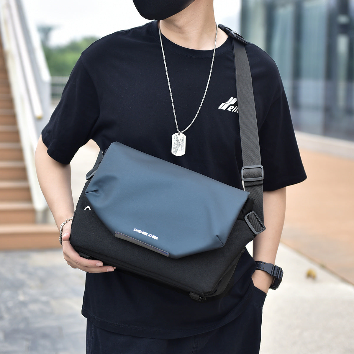 Nylon Crossbody Bag