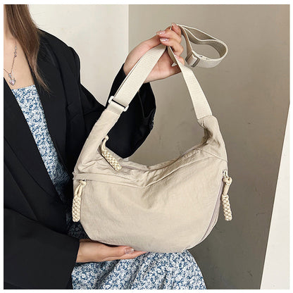 Nylon crossbody bag