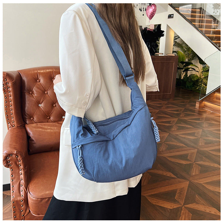 Nylon crossbody bag