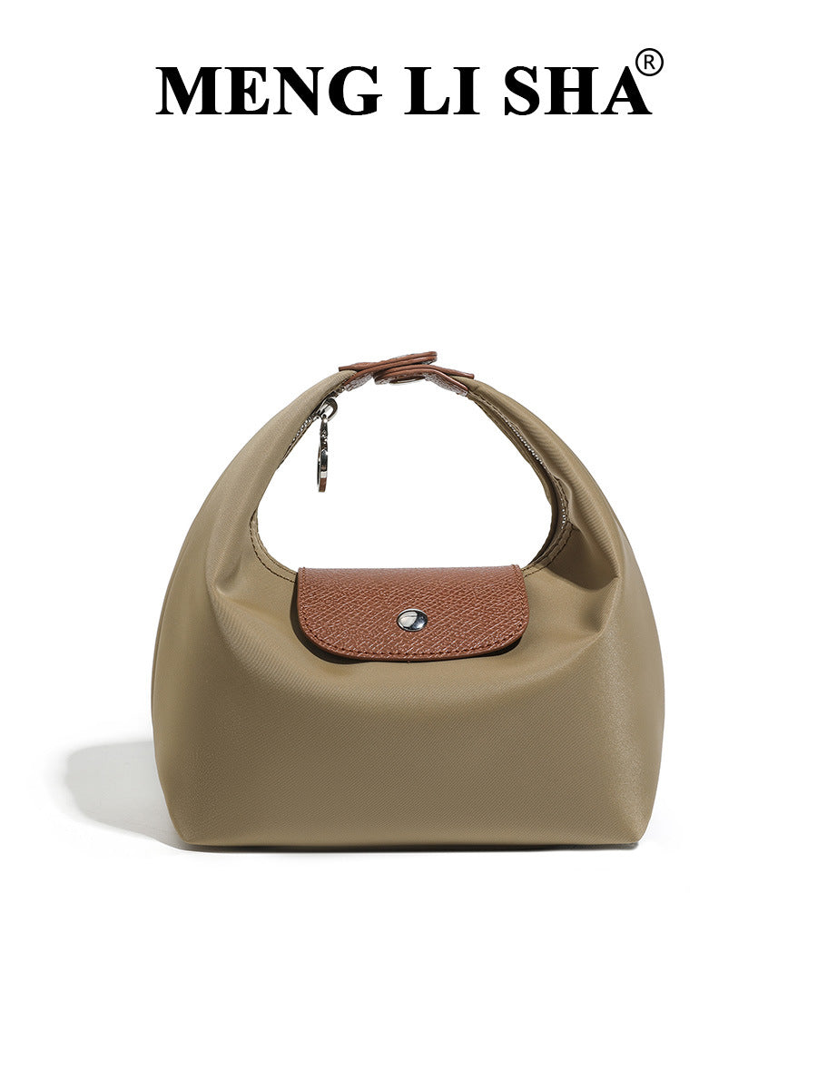 Nylon Crossbody Bag with Magnetic Closure