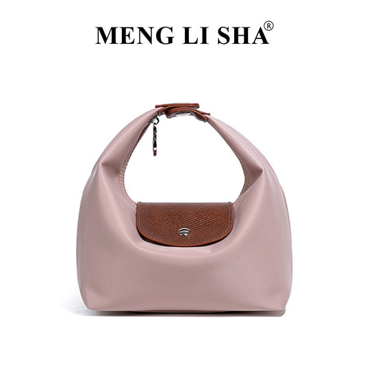 Nylon Crossbody Bag with Magnetic Closure