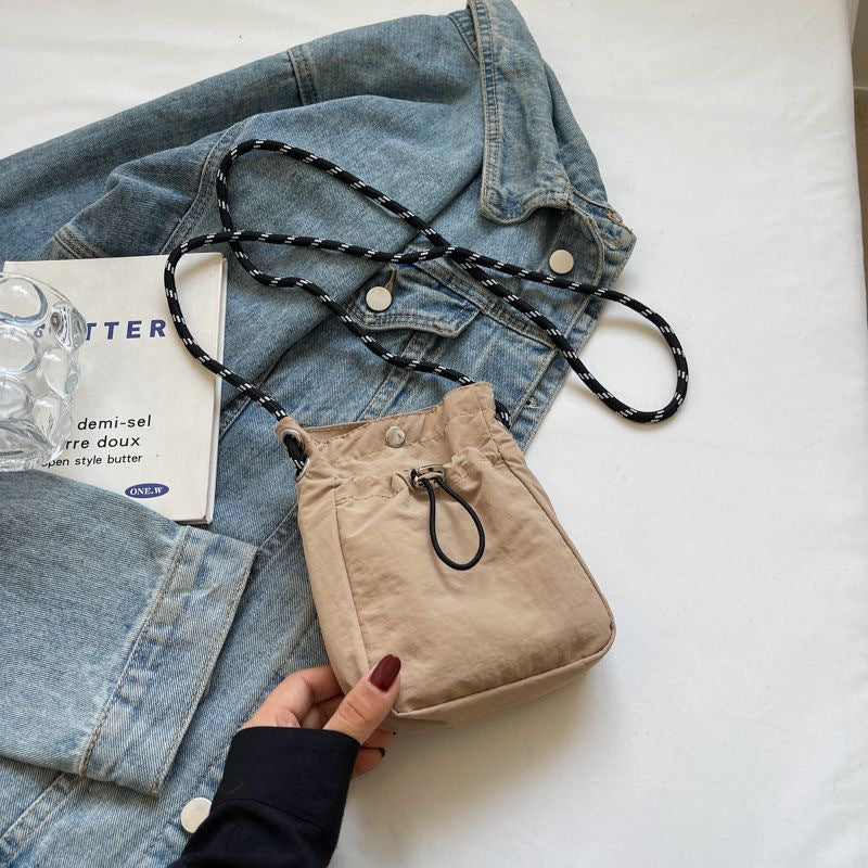 Nylon Crossbody Phone Bag