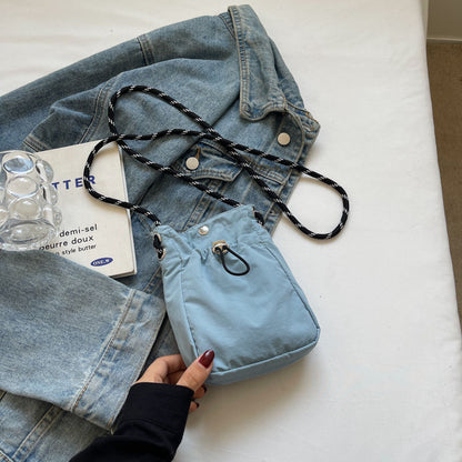 Nylon Crossbody Phone Bag