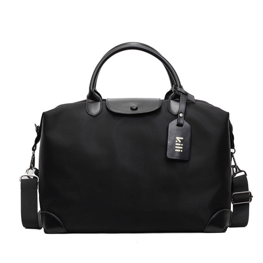 Nylon Crossbody Travel Bag with Multiple Pockets