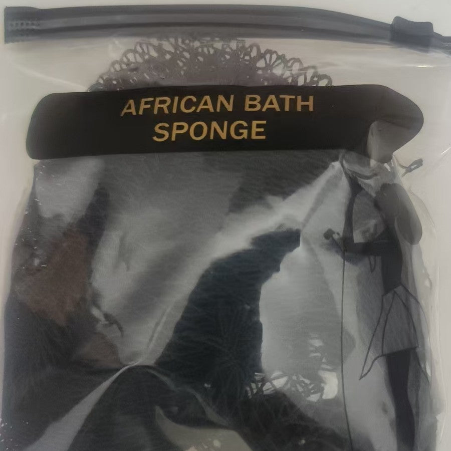 Nylon Exfoliating Bath Towel with Drawstring