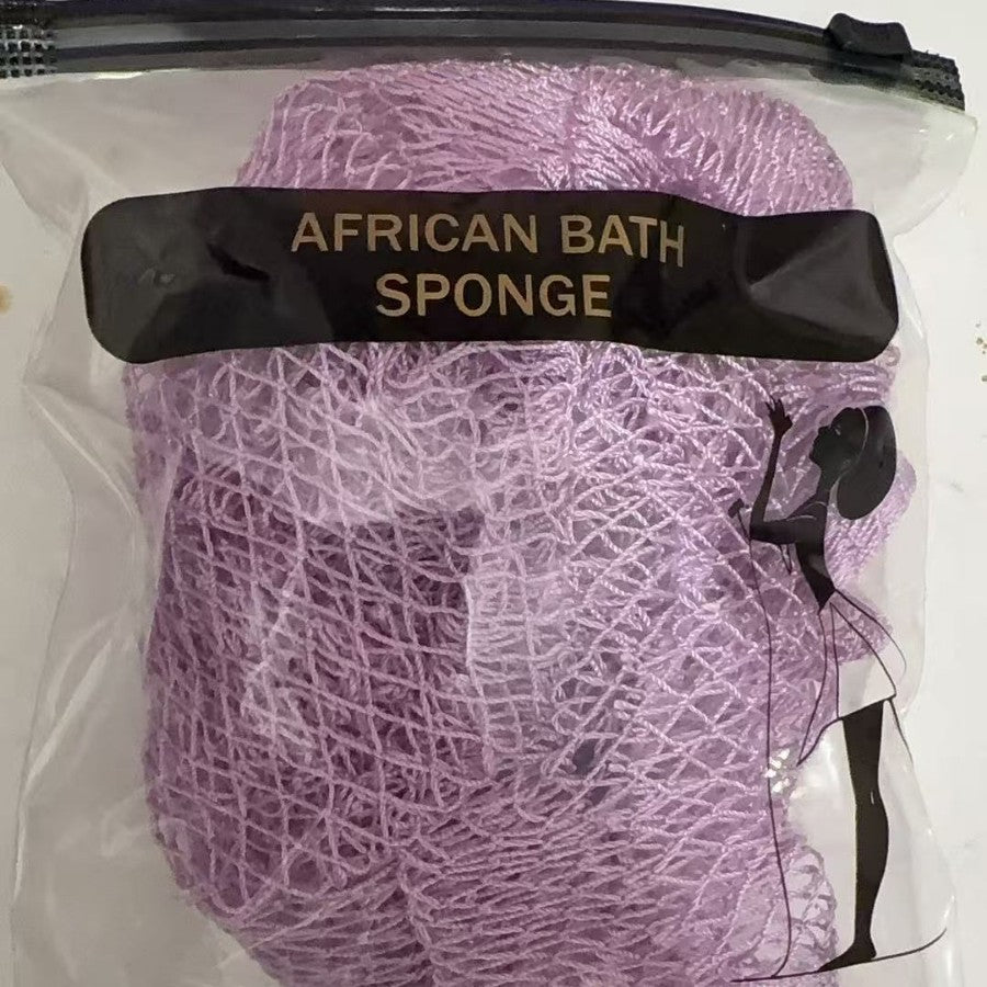 Nylon Exfoliating Bath Towel with Drawstring