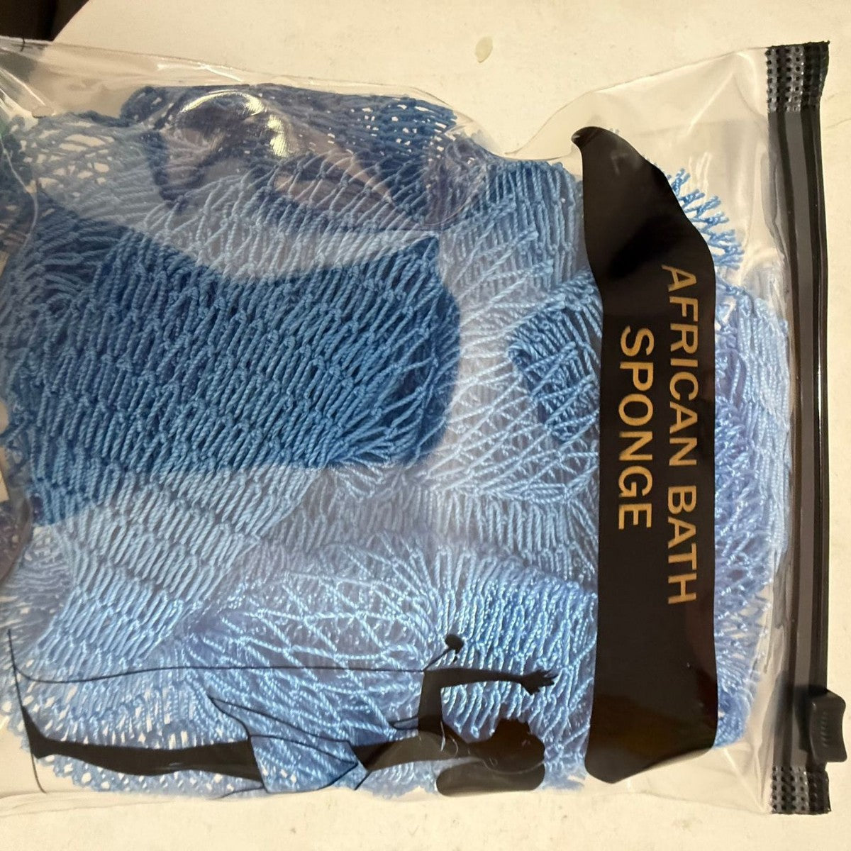 Nylon Exfoliating Bath Towel with Drawstring