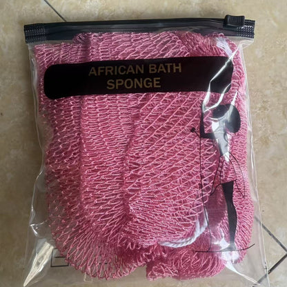 Nylon Exfoliating Bath Towel with Drawstring