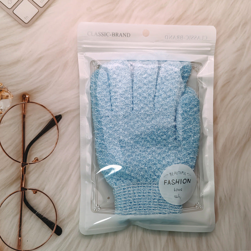 Nylon Exfoliating Scrubbing Gloves for Body and Back