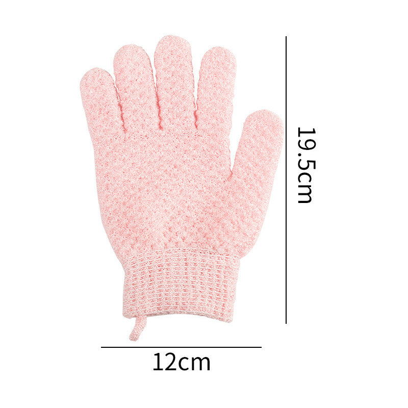 Nylon Exfoliating Scrubbing Gloves for Body and Back