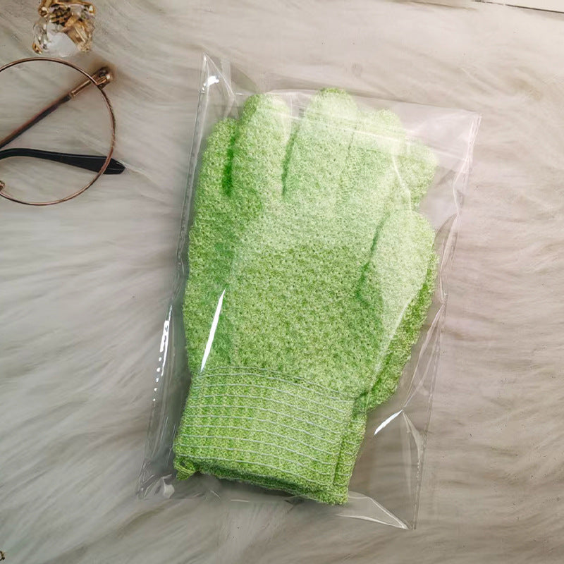 Nylon Exfoliating Scrubbing Gloves for Body and Back