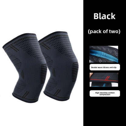 Nylon Knitted Knee Support for Sports