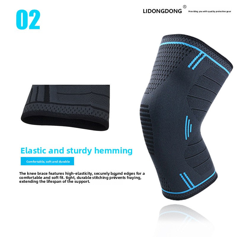 Nylon Knitted Knee Support for Sports