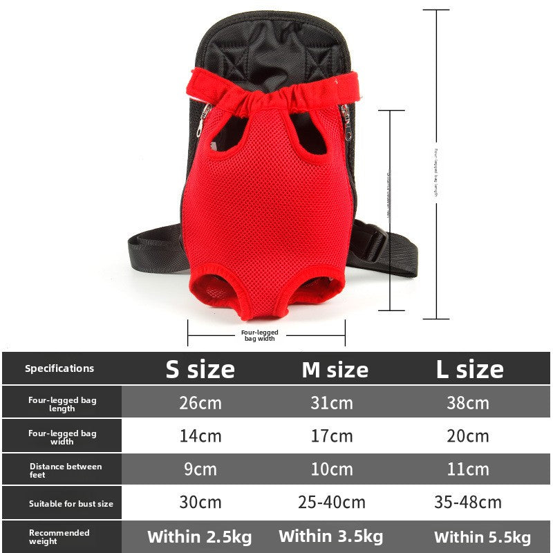 Nylon Pet Carrier Backpack with Shoulder Strap