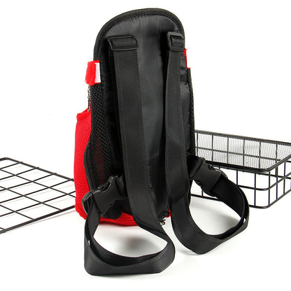 Nylon Pet Carrier Backpack with Shoulder Strap