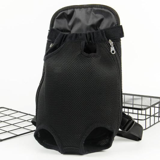 Nylon Pet Carrier Backpack with Shoulder Strap