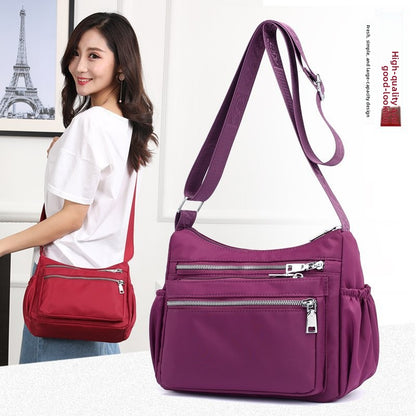 Nylon shoulder bag