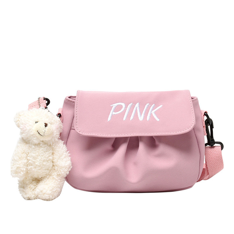 Nylon single-shoulder crossbody bag