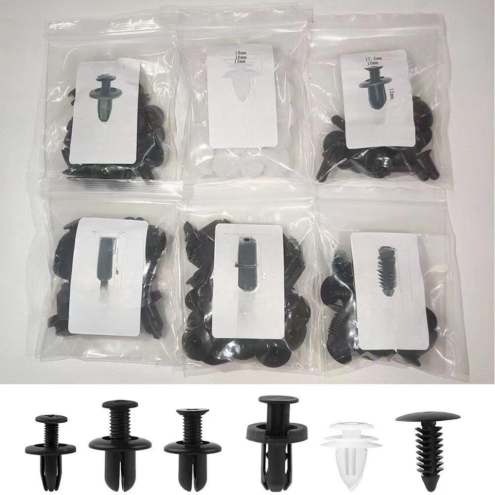 Nylon snap fasteners for the interior panel