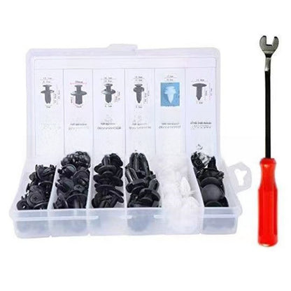 Nylon snap fasteners for the interior panel