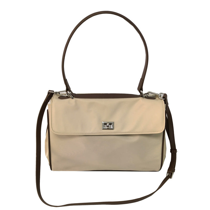 Nylon Tote Bag with Shoulder Strap