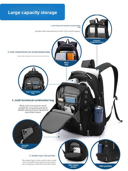 Nylon Travel Backpack