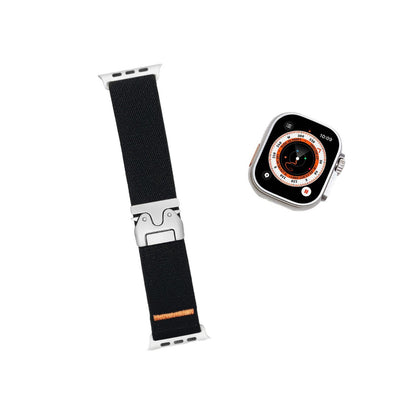 Nylon woven snapback watch strap