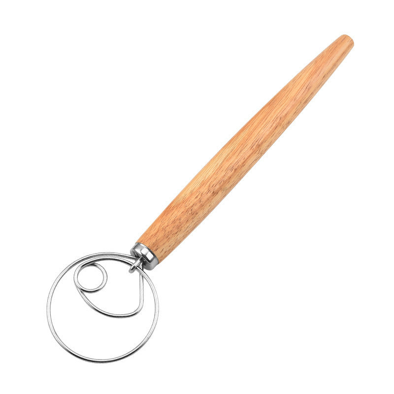 Oak-handled powdering tool