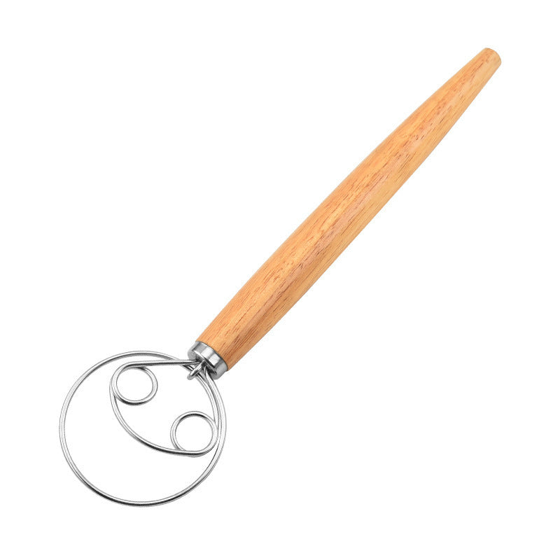 Oak-handled powdering tool