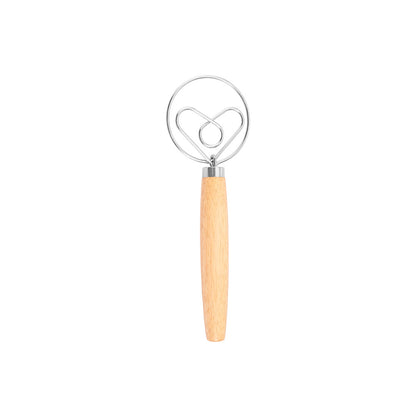 Oak Wood Mixing Whisk