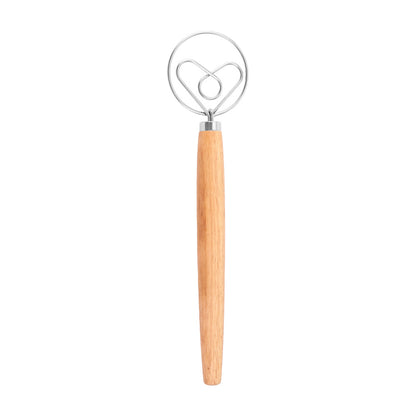 Oak Wood Mixing Whisk