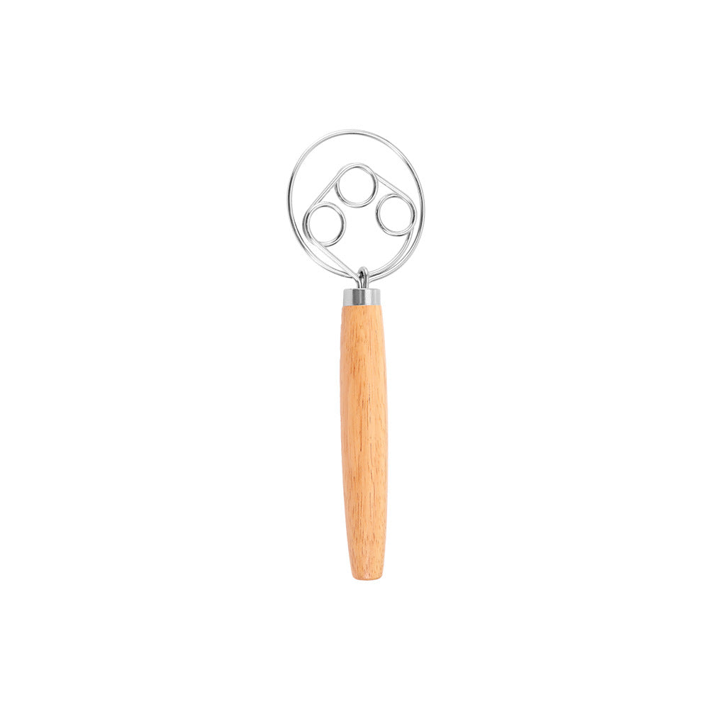 Oak Wood Mixing Whisk