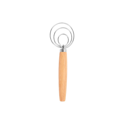 Oak Wood Mixing Whisk