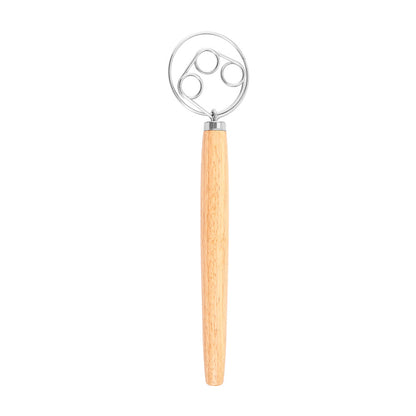 Oak Wood Mixing Whisk