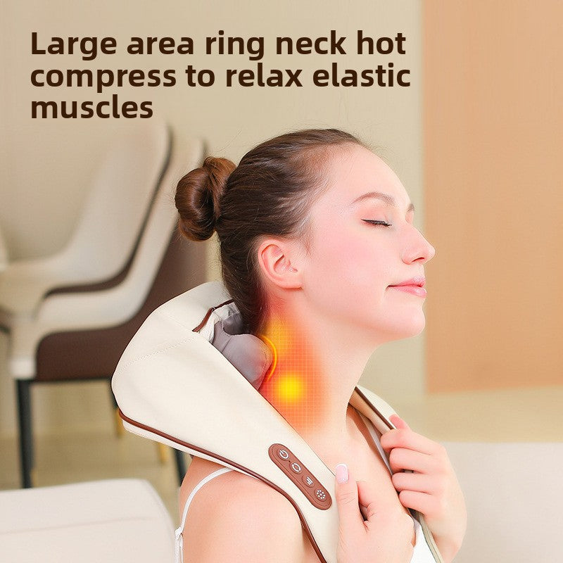 oblique muscle cervical massager