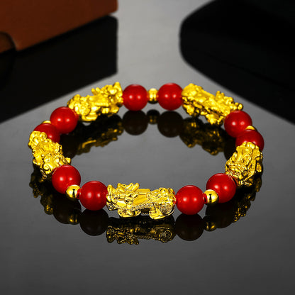 Obsidian bracelet