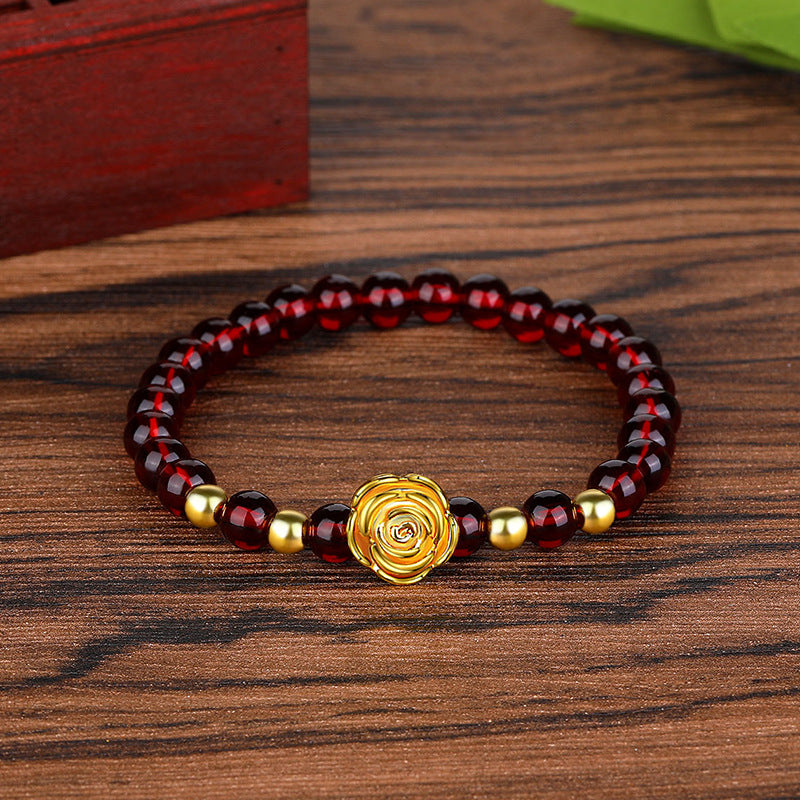 Obsidian bracelet