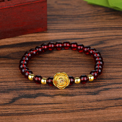 Obsidian bracelet
