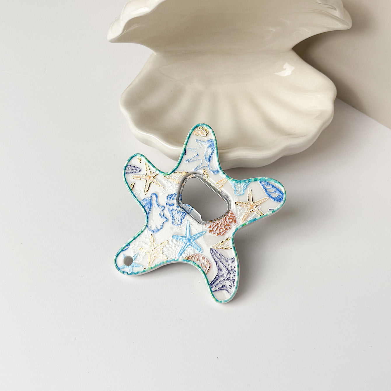 Ocean refrigerator magnet