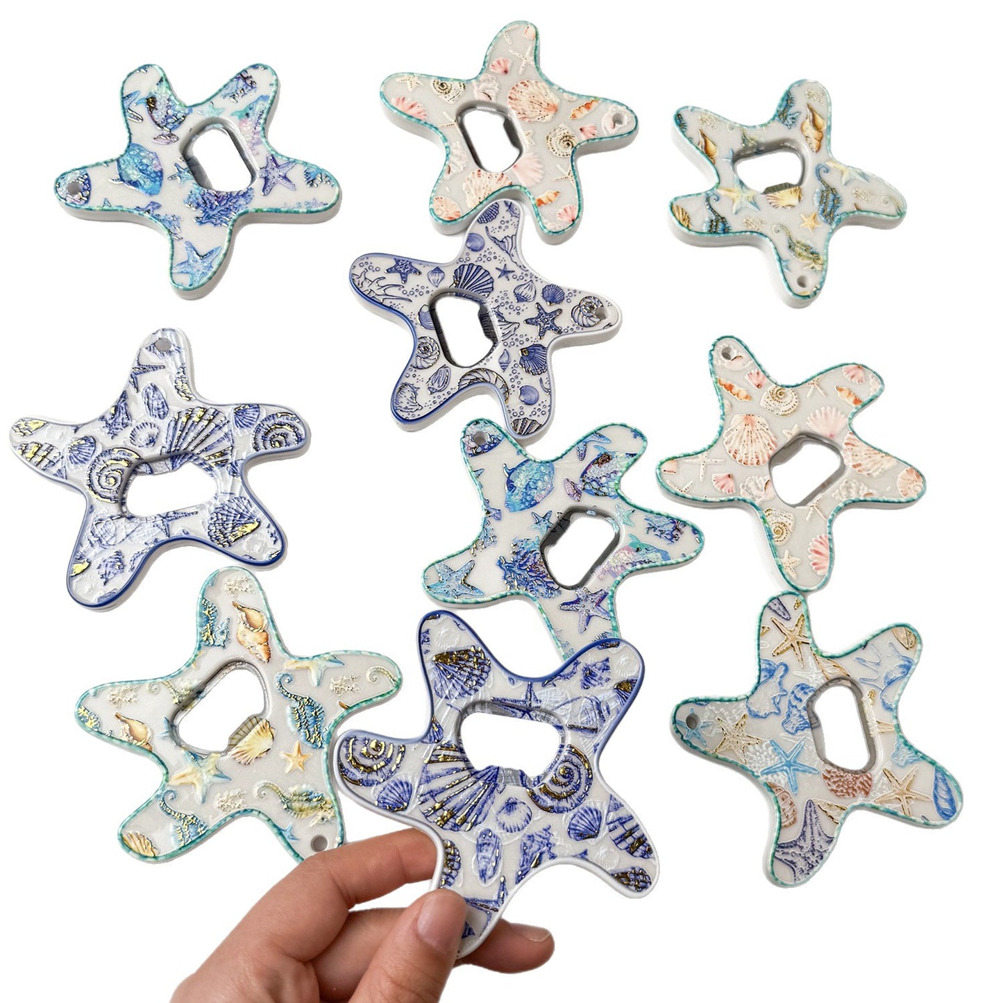 Ocean refrigerator magnet