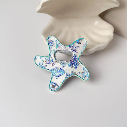 Ocean refrigerator magnet