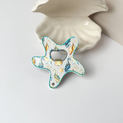 Ocean refrigerator magnet